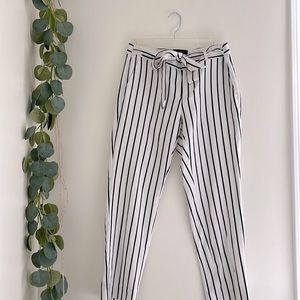 Banana Republic striped slacks